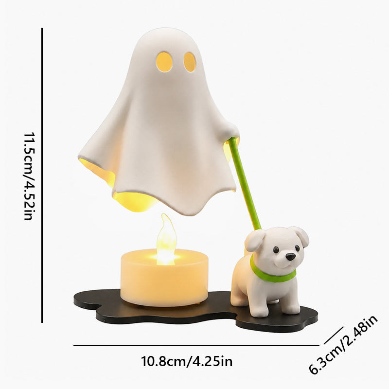 Ghost Dog Walking Night Light