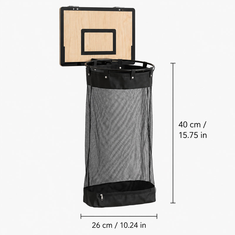 🔥LAST DAY 🔥 50% OFF - Wooden Wall-mounted Basketball Basket Hanging Door