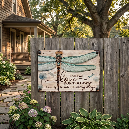 Dragonfly Memorial Plaque – Sympathy Gift