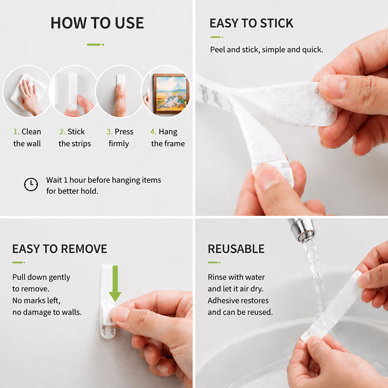 Damage-Free Hanging Strips Refill Pack