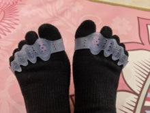 Soft Gel Toe Separators for Pain Relief
