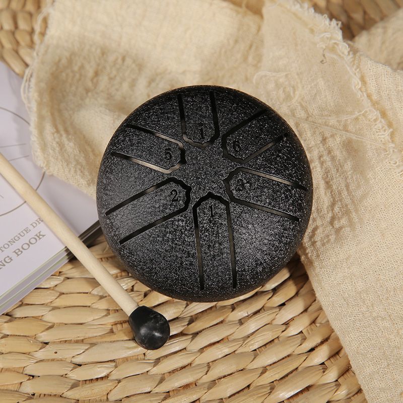 Mini 3 Inch 6 Note Steel Tongue Drum
