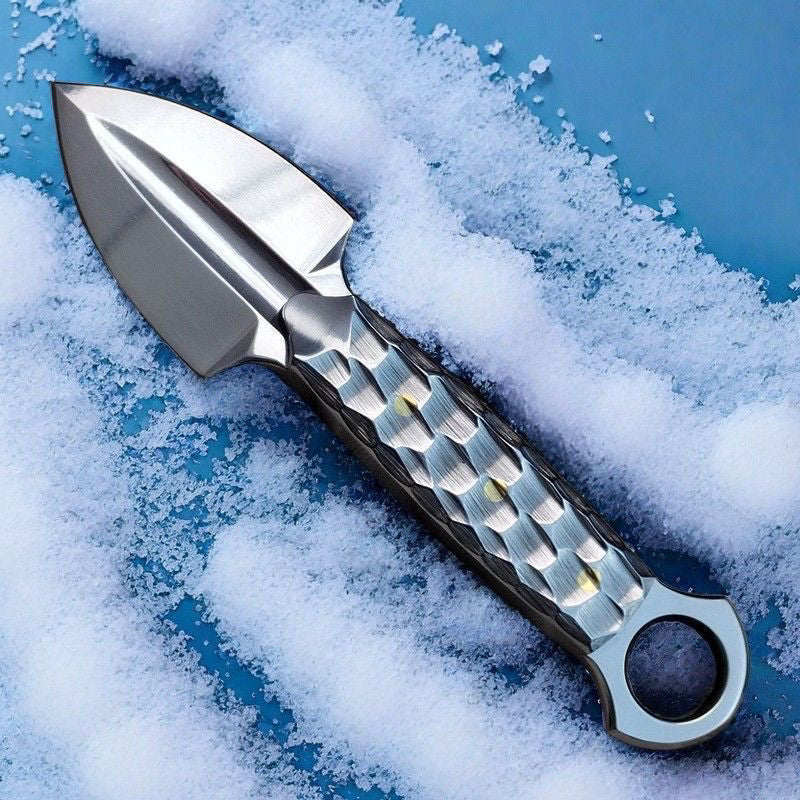 Mini All-Steel Multifunctional Camping Shovel