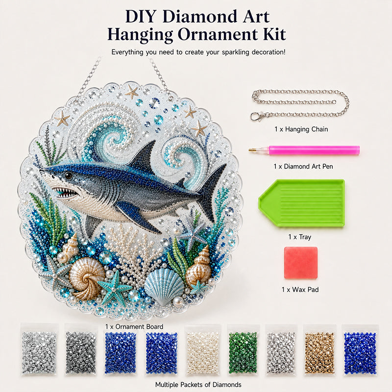 🌊✨ Ocean Theme Pearl Art DIY Kit – Relaxing DIY Craft to Create Stunning Coastal Artwork