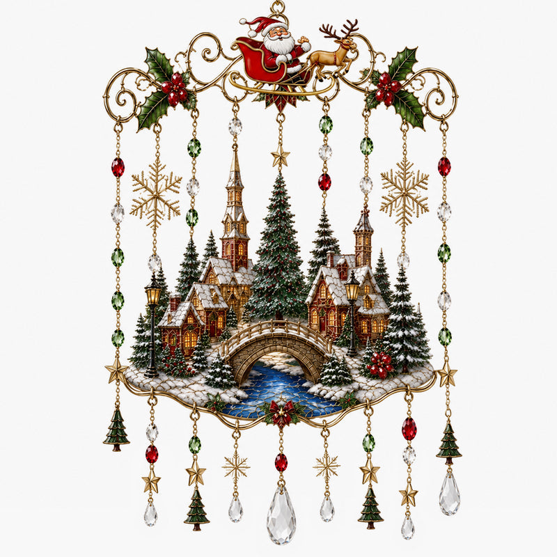 Christmas Crystal Hanging Ornament