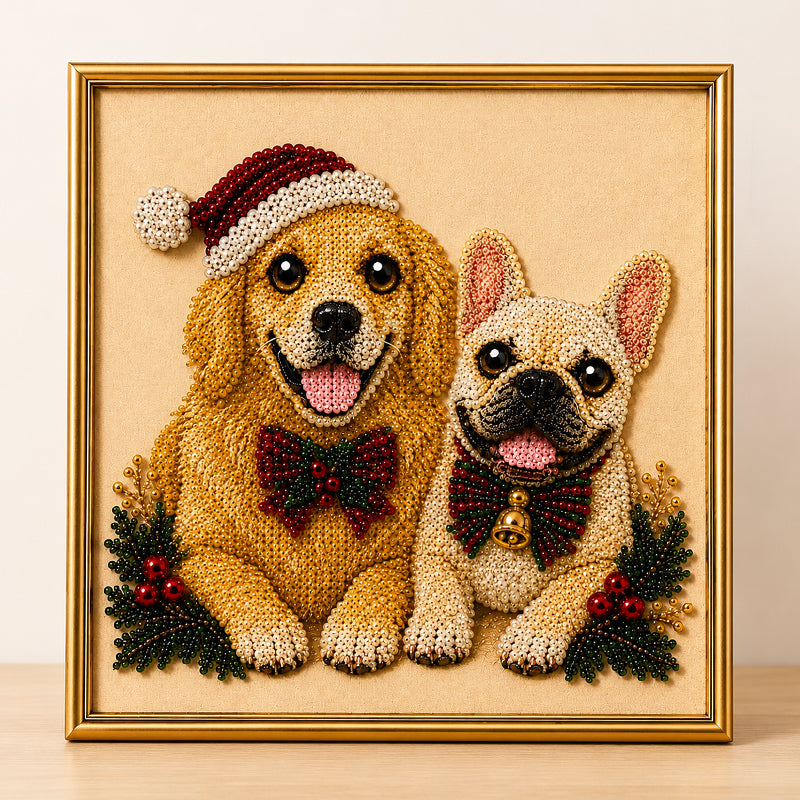 Festive Feline Bead Art Kits