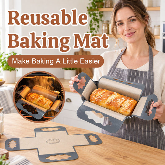 Gjenbrukbar silikon-bakematte i kryssform 🍞