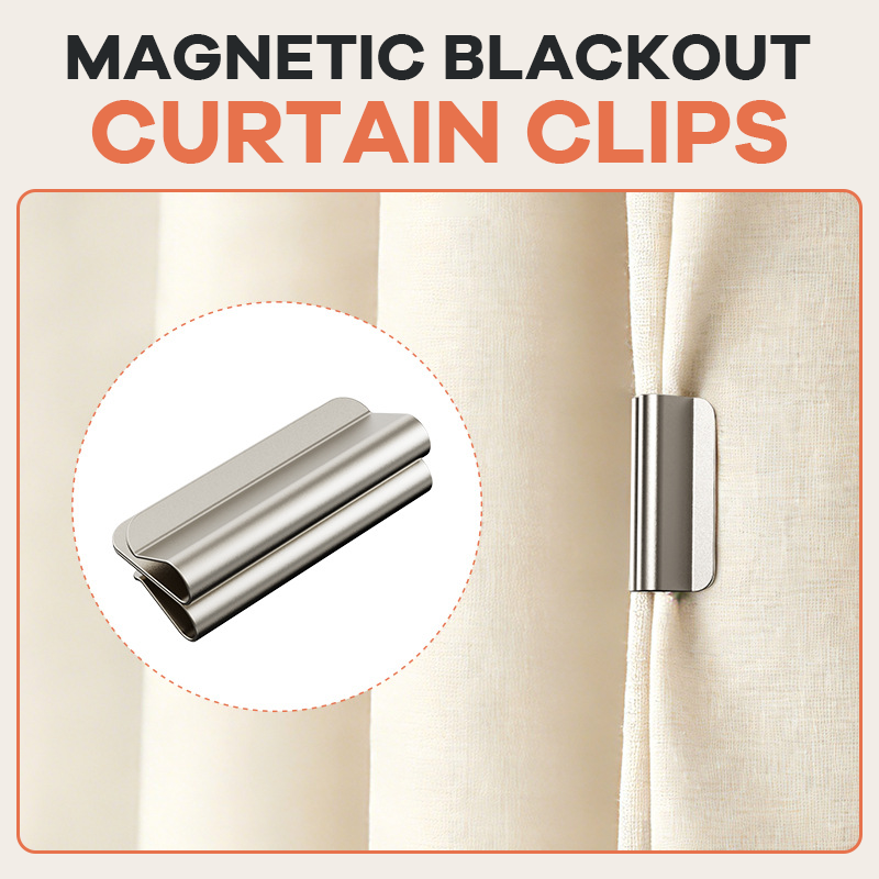 Magnetic Blackout Curtain Clips