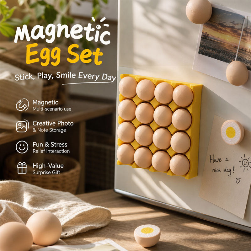 Egg Carton Refrigerator Magnet