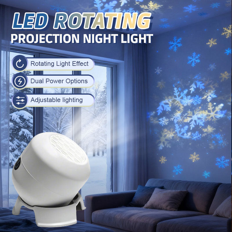 🌙 LED Rotating Projection Night Light