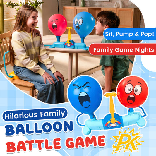 Sett deg ned, pump opp, sprekk! — Hysterisk morsomt ballongspill for fest🎈🤣