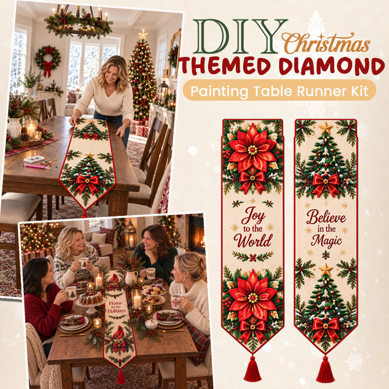 ✨ DIY Diamond Painting Juleløper
