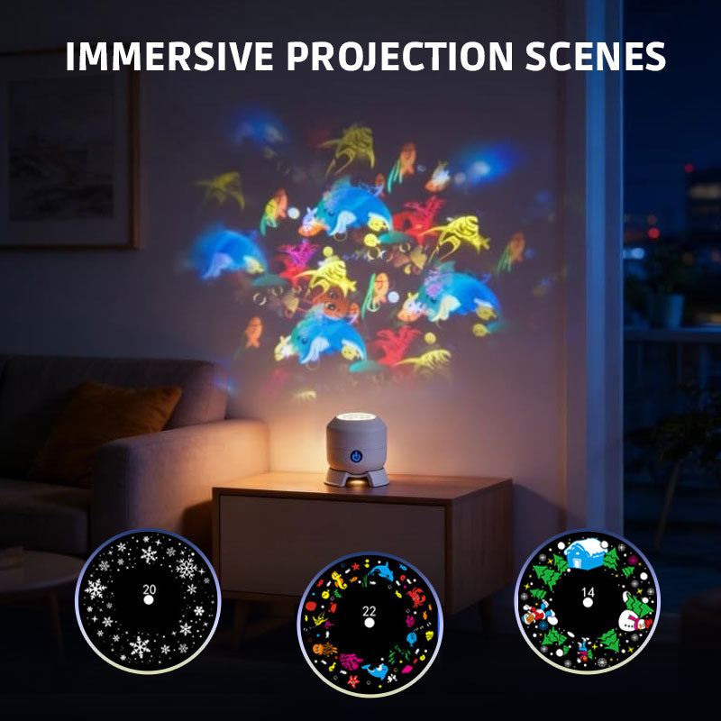 🌙 LED Rotating Projection Night Light