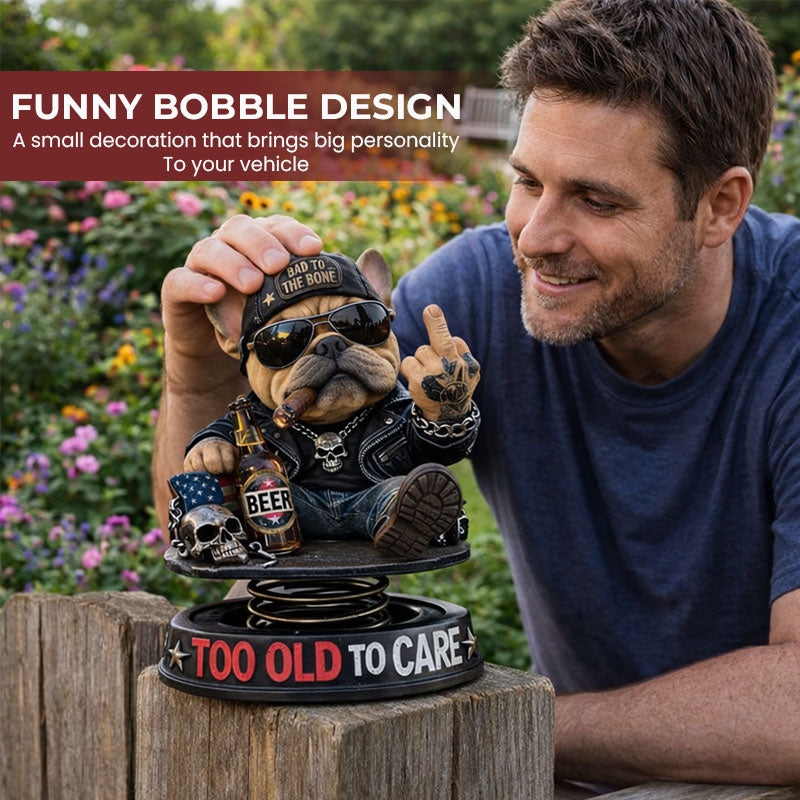 Bulldog Car Ornament