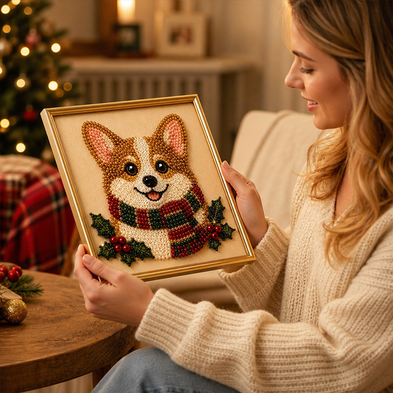 Festive Feline Bead Art Kits