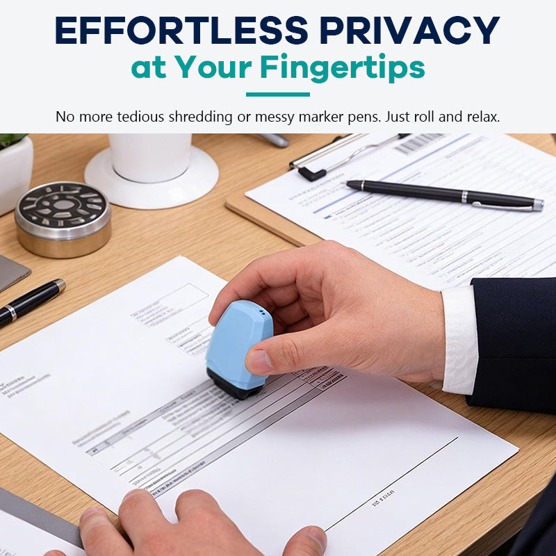 Confidentiality Roller Stamp for Privacy Protection