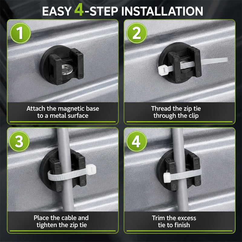 Magnetic Wiring Clamp