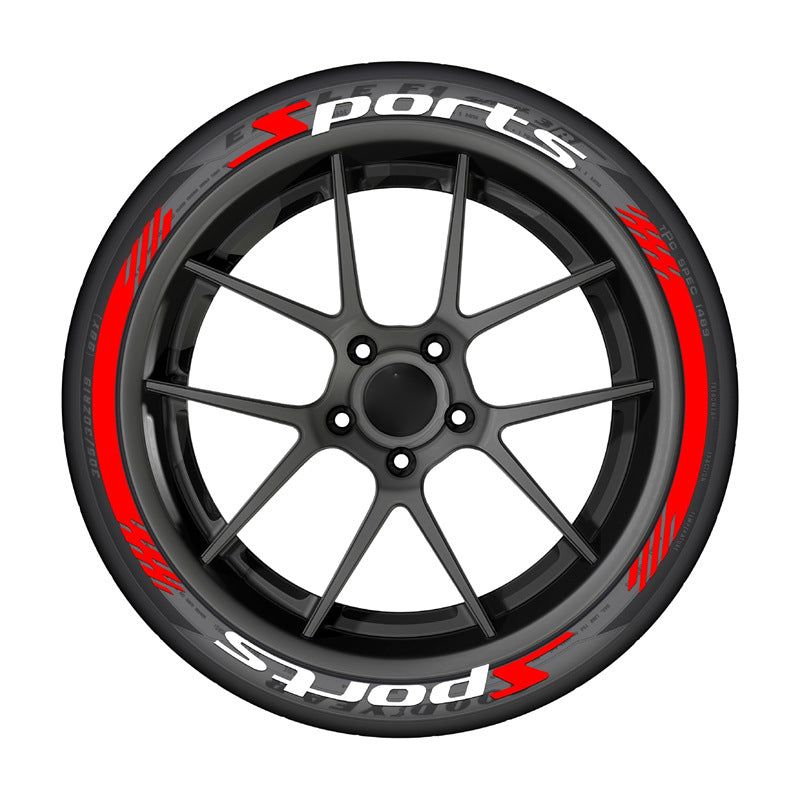 🔥3D Tire Lettering Stickers | Waterproof Universal Wheel Sidewall Decals