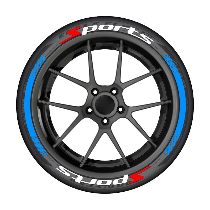 🔥3D Tire Lettering Stickers | Waterproof Universal Wheel Sidewall Decals