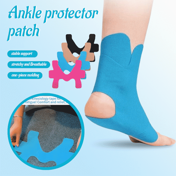 🦵 Kinesiotape for ankel – klar til bruk