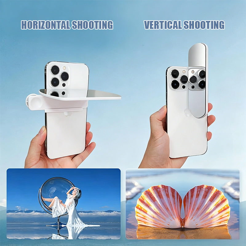 Sky Mirror Phone Photography Kit - Ultra-Clear Reflection Effect Lens Clip