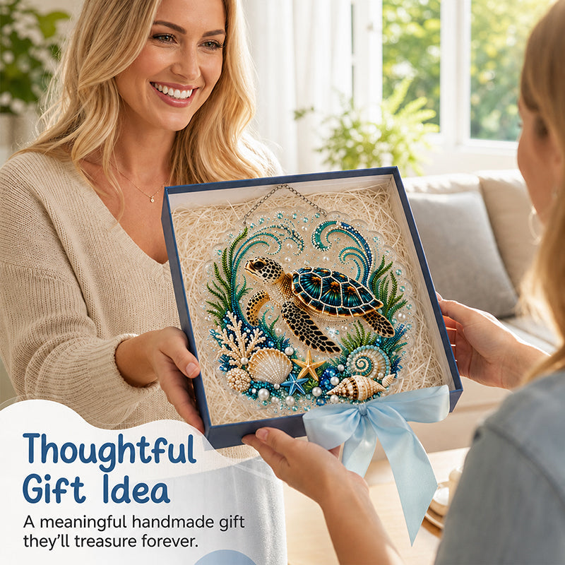 🌊✨ Ocean Theme Pearl Art DIY Kit – Relaxing DIY Craft to Create Stunning Coastal Artwork