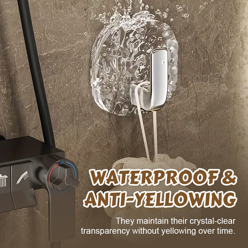 Luxury Glacier Ripple Self-Adhesive Hooks