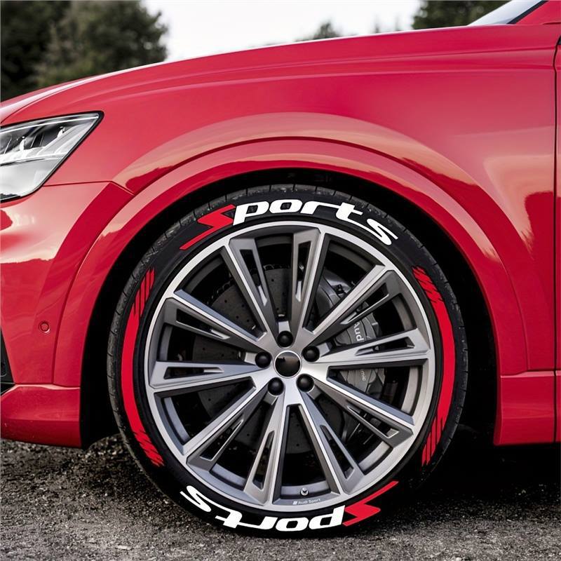 🔥3D Tire Lettering Stickers | Waterproof Universal Wheel Sidewall Decals