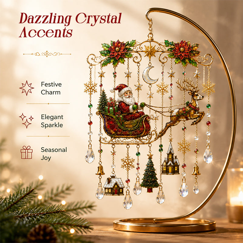 Christmas Crystal Hanging Ornament