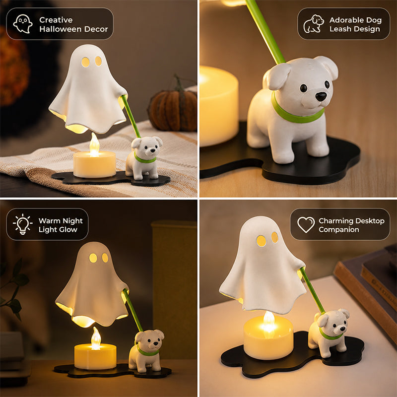Ghost Dog Walking Night Light