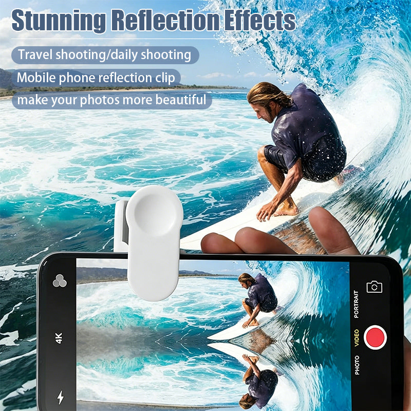Sky Mirror Phone Photography Kit - Ultra-Clear Reflection Effect Lens Clip
