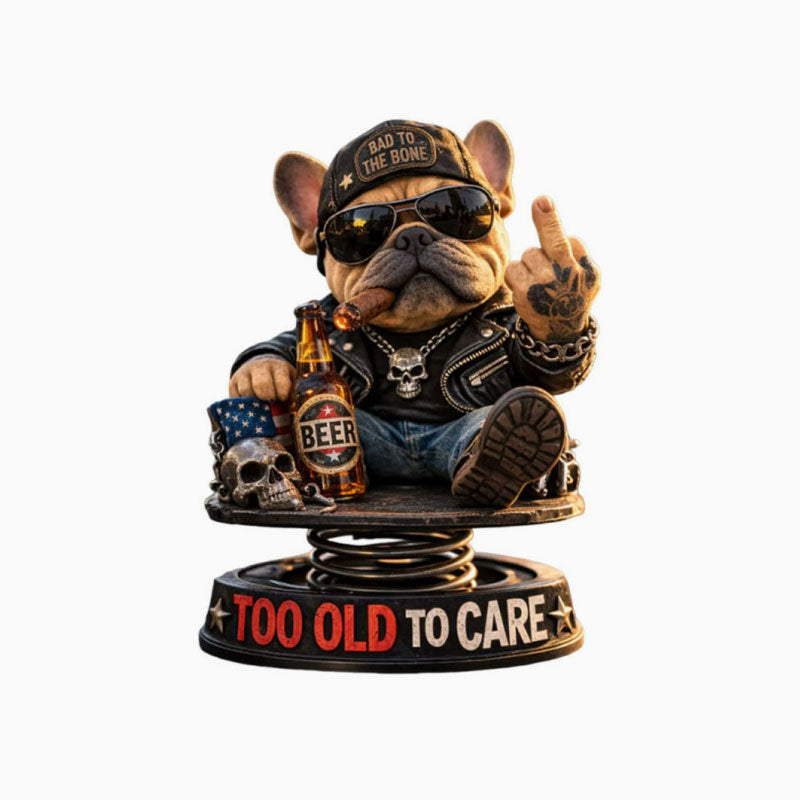 Bulldog Car Ornament