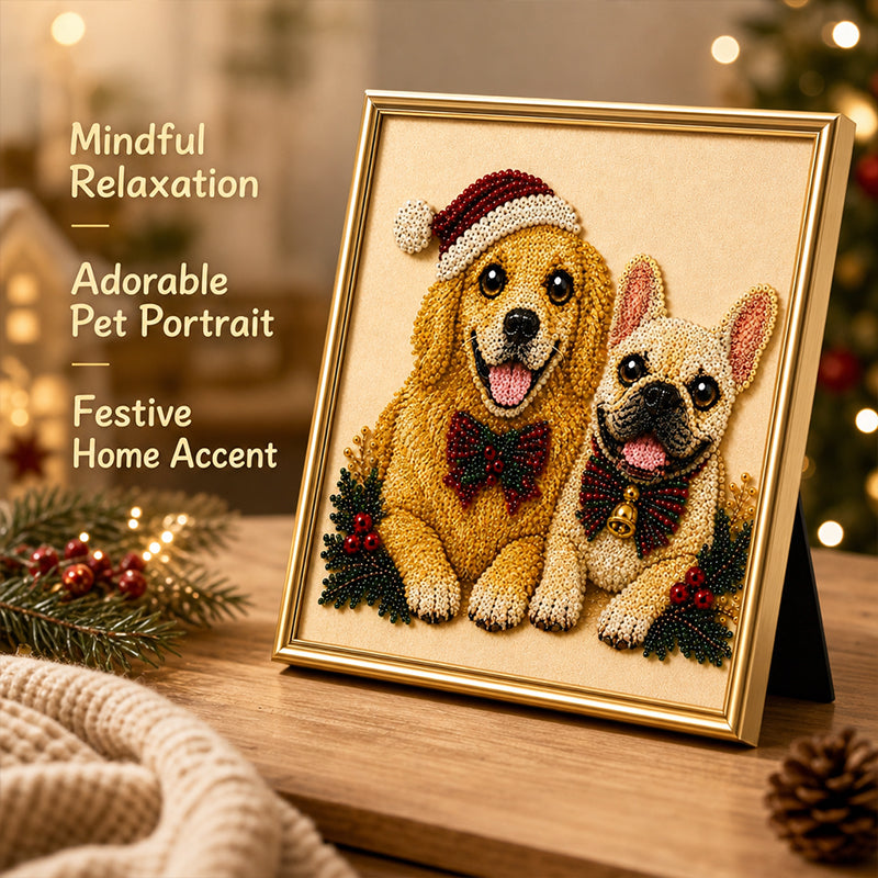 Festive Feline Bead Art Kits