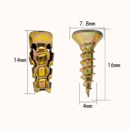 Ekstra kort ekspansjonsfeste 6 × 14 mm