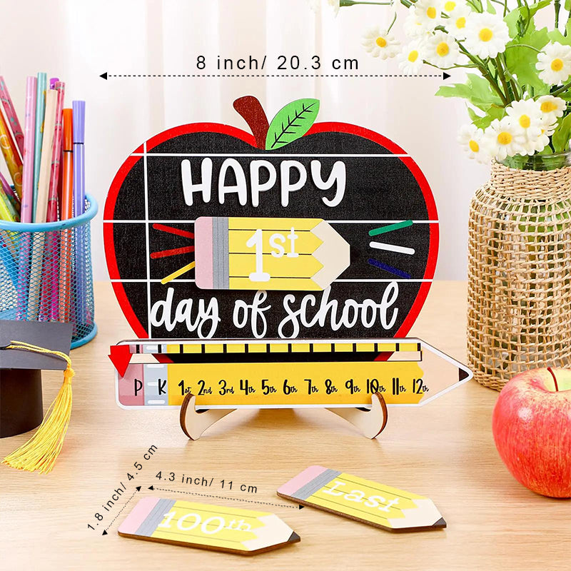 Reusable Back-to-School Milestone Board – Kids' Growth Photo Prop