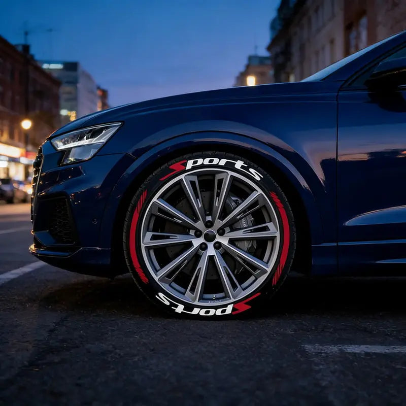 🔥3D Tire Lettering Stickers | Waterproof Universal Wheel Sidewall Decals