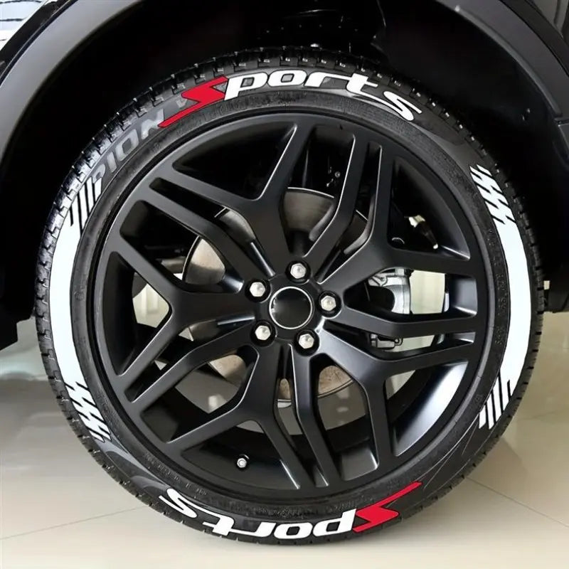 🔥3D Tire Lettering Stickers | Waterproof Universal Wheel Sidewall Decals