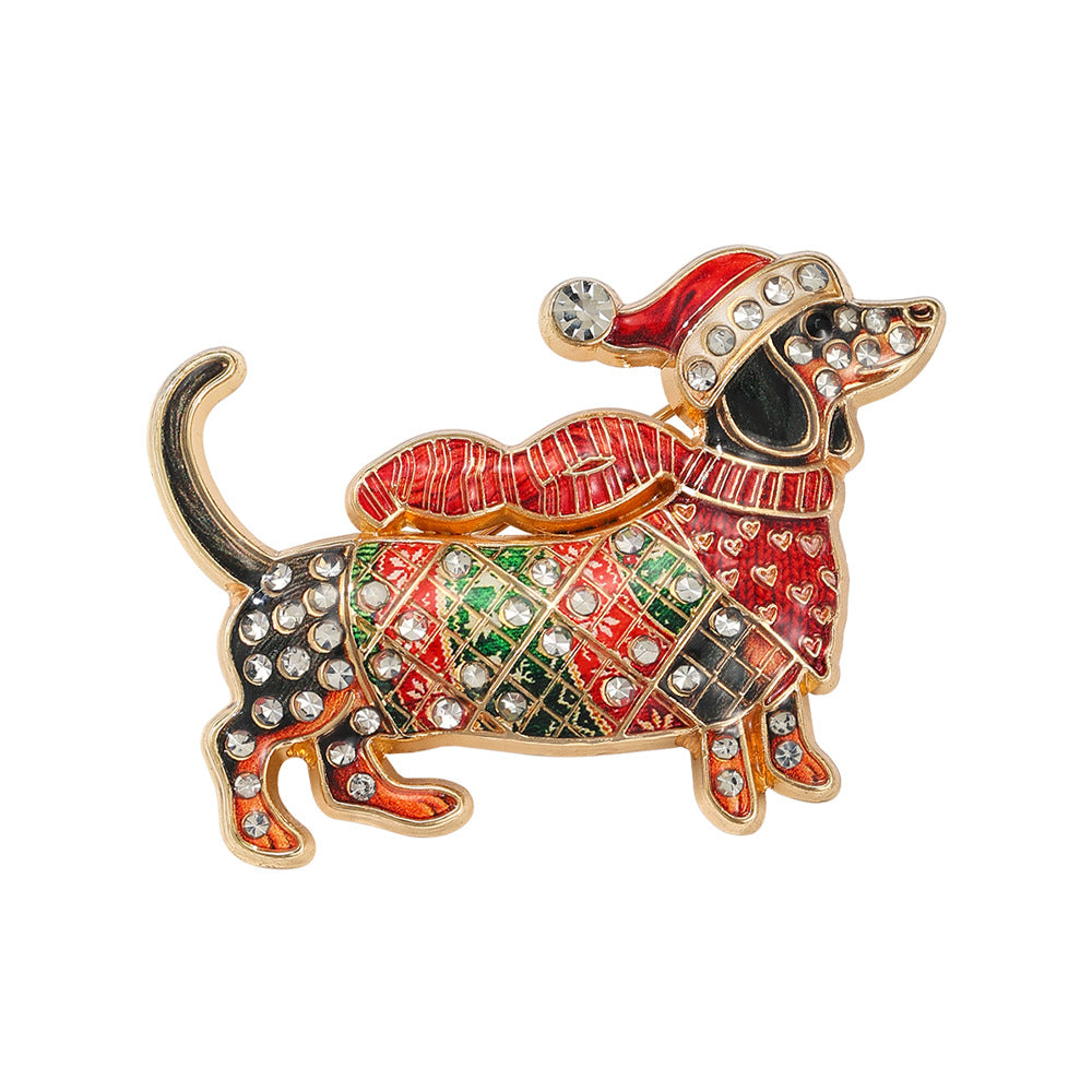 🐾 Dachshund-brosje – Begrenset utgave
