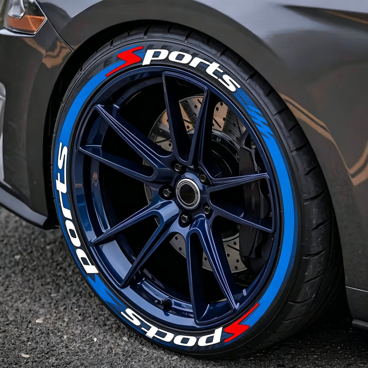 🔥3D Tire Lettering Stickers | Waterproof Universal Wheel Sidewall Decals