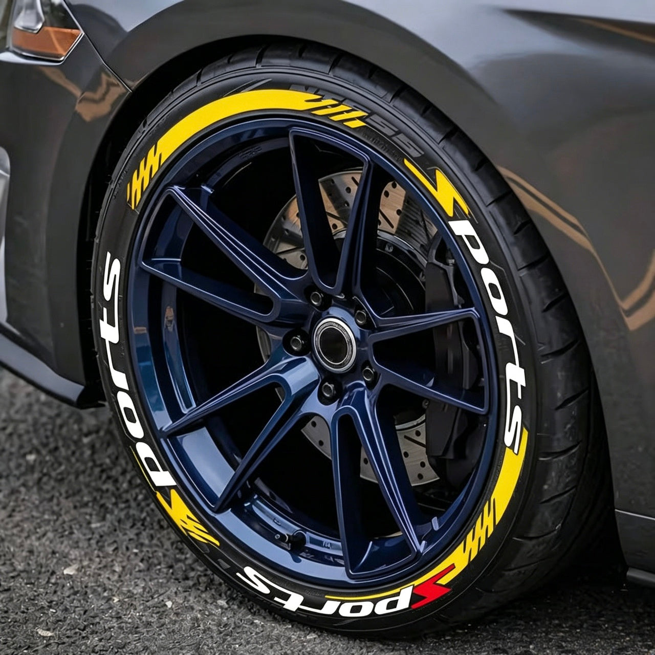 🔥3D Tire Lettering Stickers | Waterproof Universal Wheel Sidewall Decals