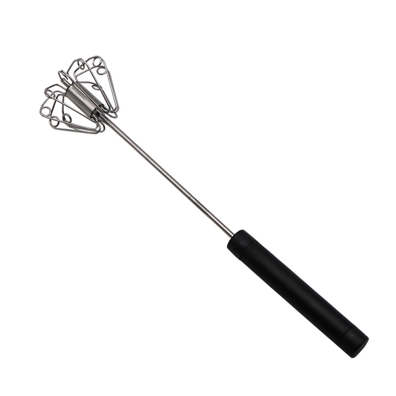 ⚡ Semi-automatic pressure whisk — Easy-to-use manual egg beater 🧁